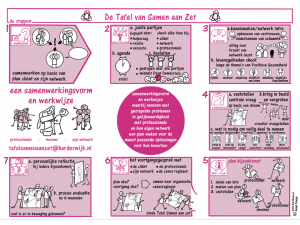 Schema Samen aan Zet